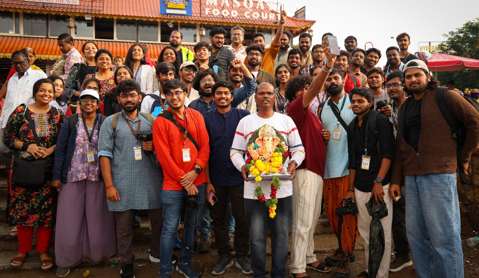 Aug – 2025: The 5th Day Ganesh Visarjan Photowalk, From Hyderabad’s Streets to the Khairatabad Maha Ganesh Aarti