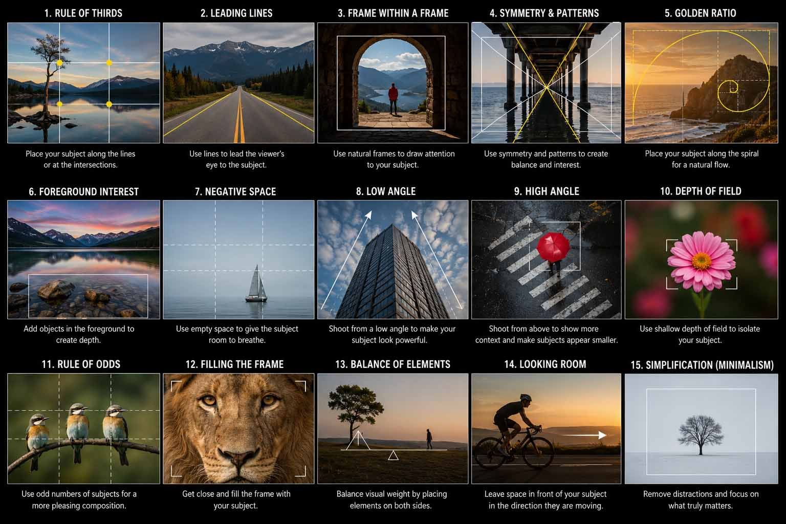 15 Photography Composition Rules Every Beginner Should Know
